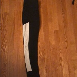 Black and grey leggings